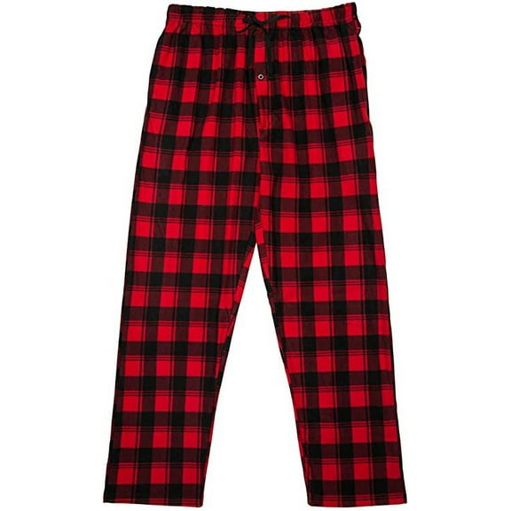 North 15 Men's Plaid, Soft Flannel Pajama Pants-1205-Design3-3XL