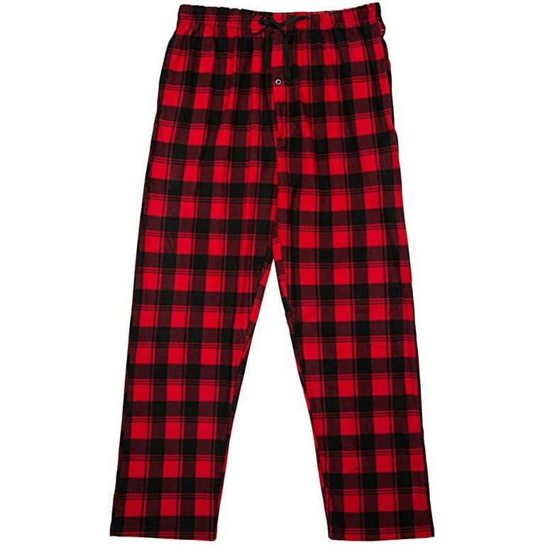 North 15 Men's Plaid, Soft Flannel Pajama Pants-1205-Design3-3XL 