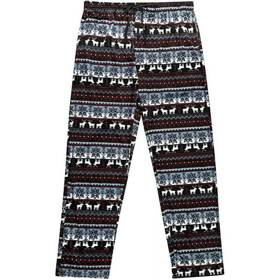 North 15 Men's Super Soft Holiday Print Pajama Pants-1215-Des6-XL