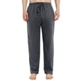 thumbnail image 1 of North 15 Men's Super Soft Micro Fleece Lounge Pants-1224-Char-Lg, 1 of 9