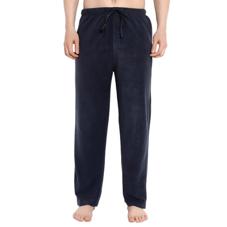 North 15 Men's Super Soft Micro Fleece Lounge Pants-1224-Nv-3XL