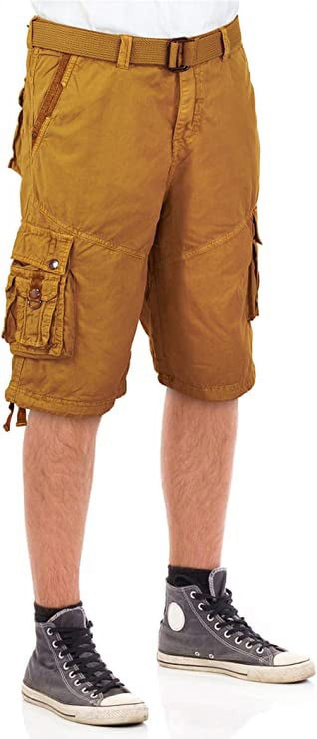 North 15 Men's Military Cargo Shorts with Belt Algeria Ubuy