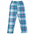 thumbnail image 1 of North 15 Women's Super Cozy Plaid Minky Fleece Pajama Bottom Lounge Pants-L1527-Design7-M, 1 of 1