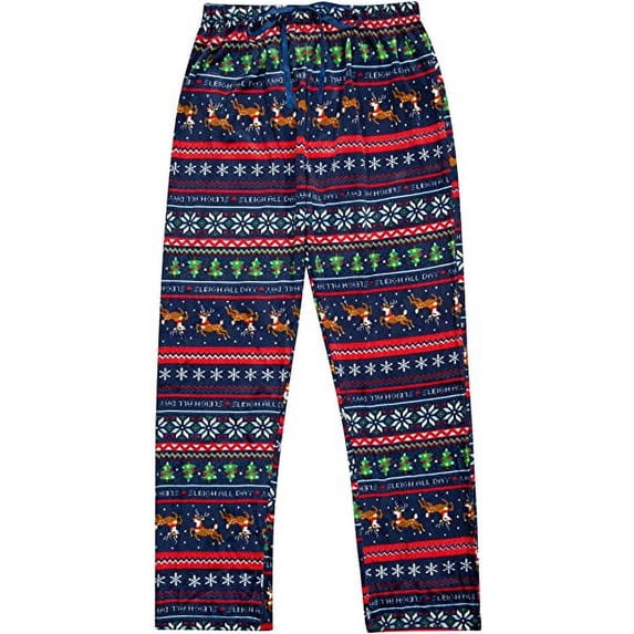 North 15 Women's Super Soft Holiday Print Pajama Pants-L1315-Des3-2XL