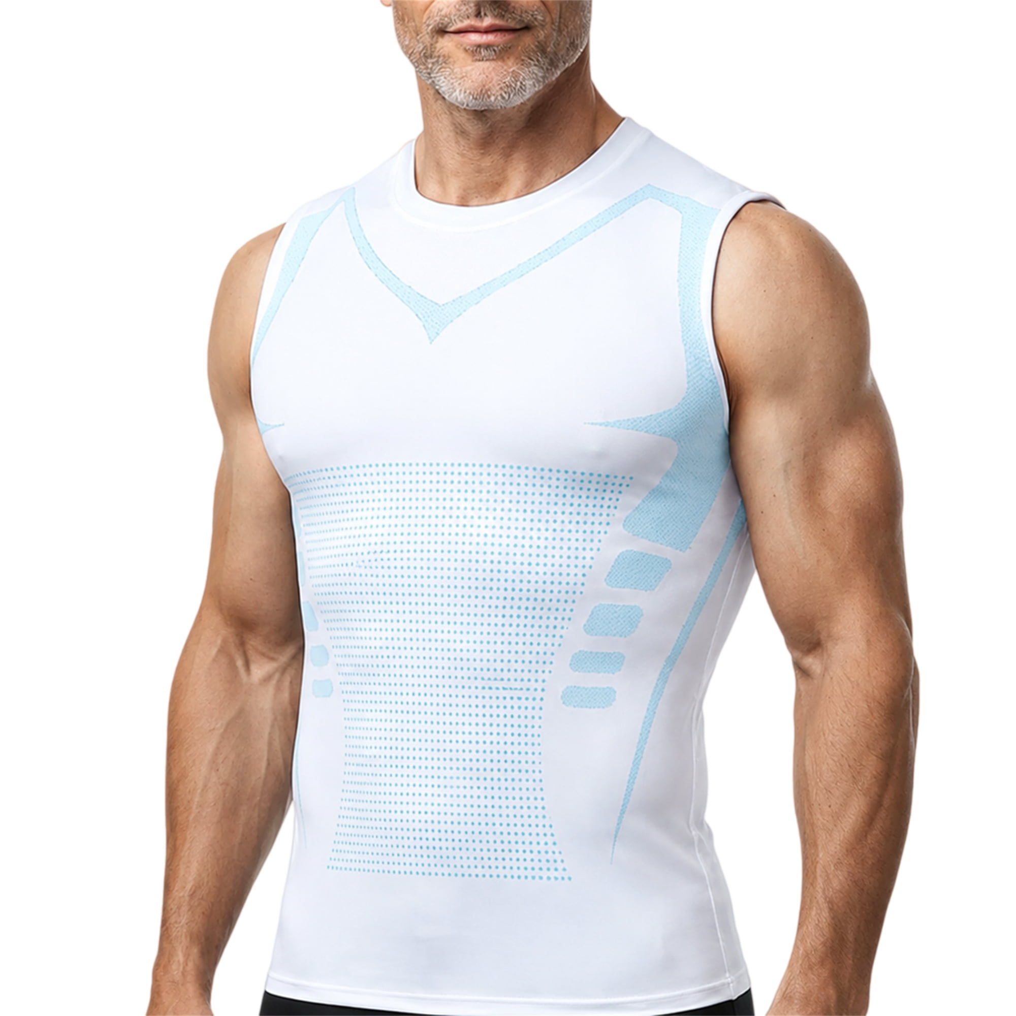 North Alpine Compression Shirt, Mens Tank Tops, Slimming Body Shaper ...