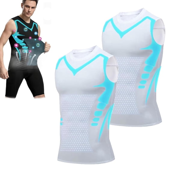Men's Sleeveless Tank Top, Breathable Stretch Fit Athletic Shirt, Comfortable Slim Fit Base Layer for Daily Wear