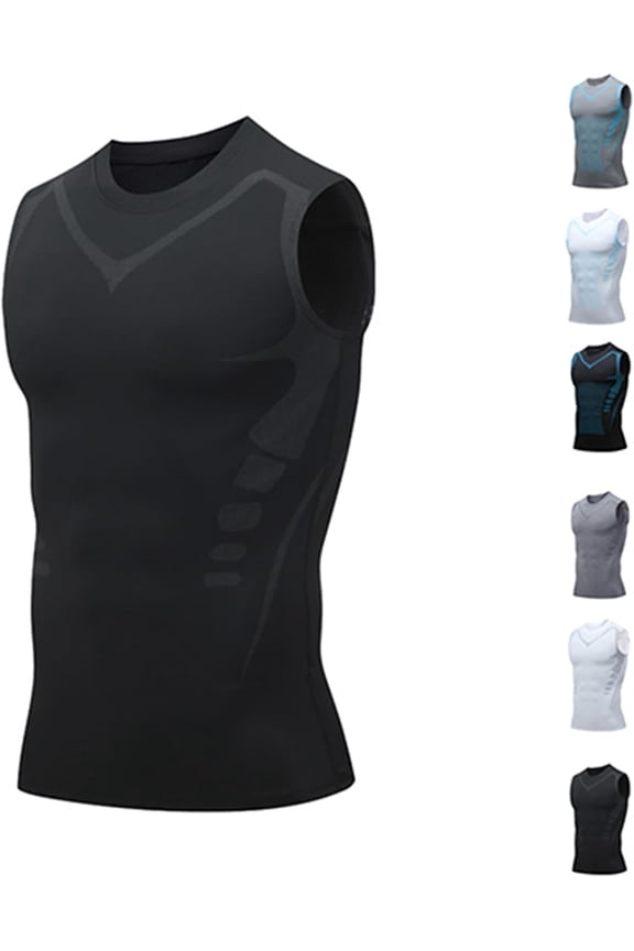 North Alpine Compression Vest, Compression Shirt Men, Version Sleeveless Vest, for Gym, Running