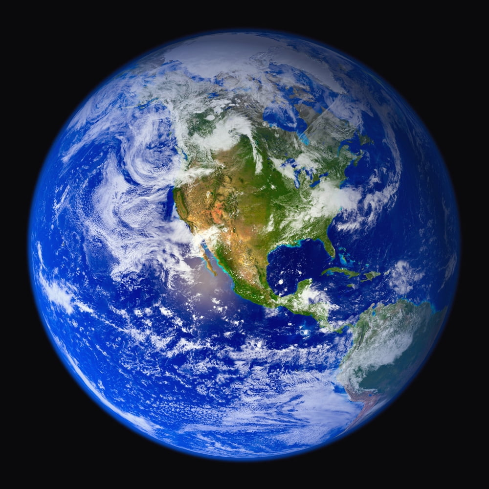North America Canvas Art - Don Hammond Design Pics (24 x 24)