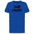 thumbnail image 1 of North America Cool Swirl Quote Tee Men's -Image by Shutterstock, 1 of 2