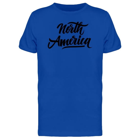 North America Cool Swirl Quote Tee Men's -Image by Shutterstock