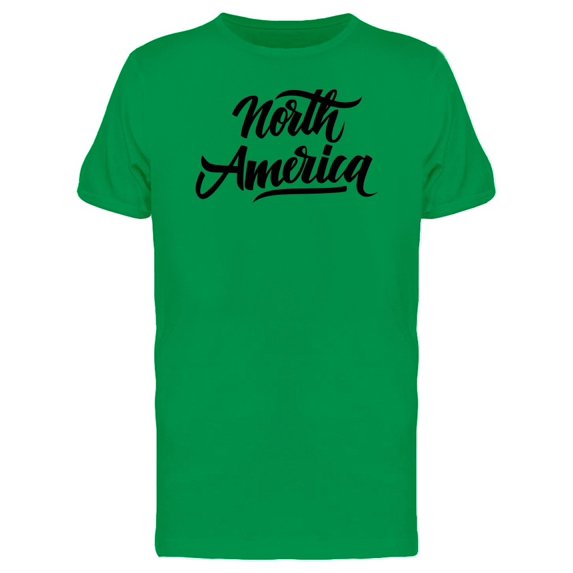 North America Cool Swirl Quote Tee Men's -Image by Shutterstock