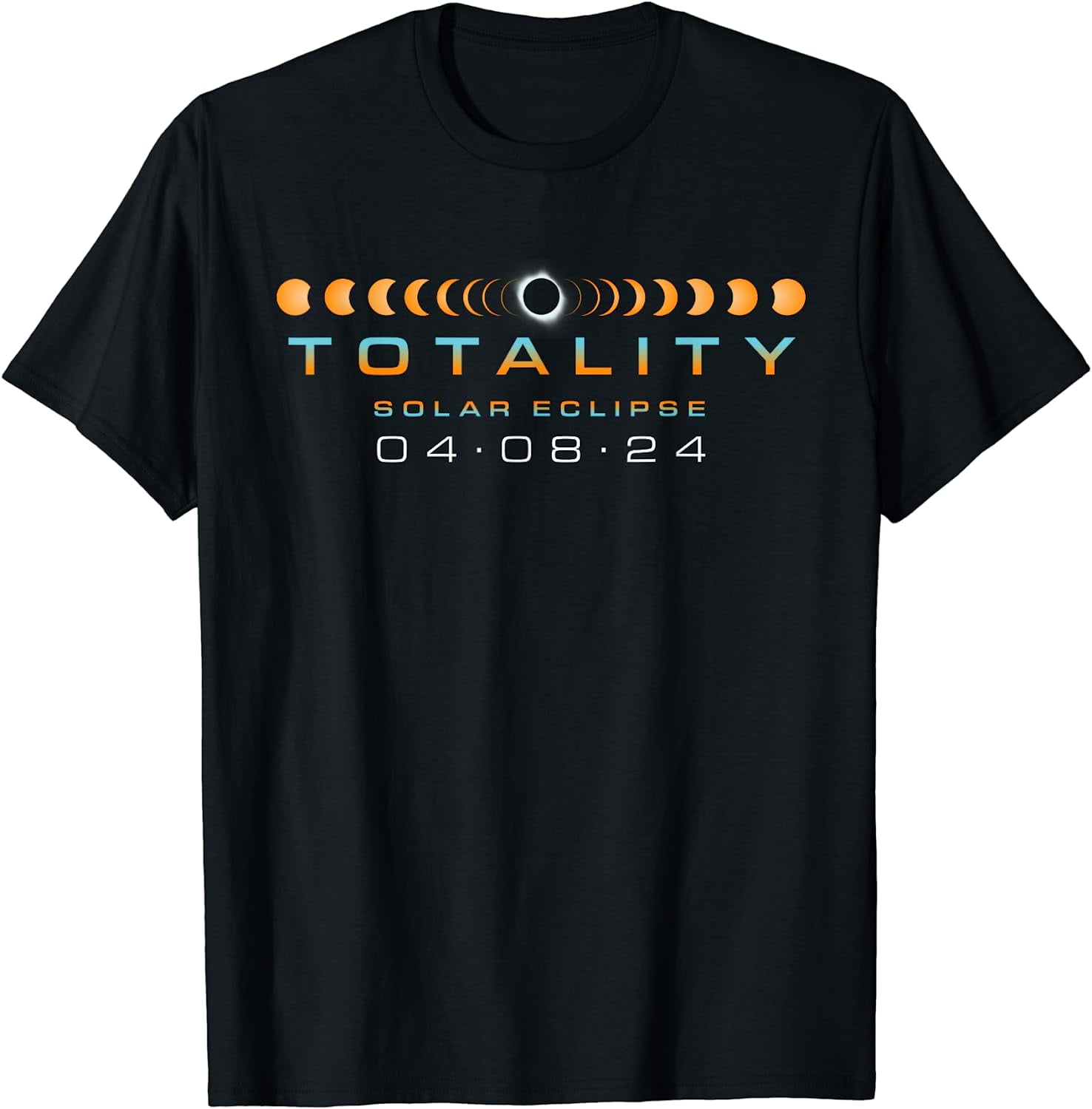 North America Solar Eclipse 2024 Totality T-Shirt - Walmart.com