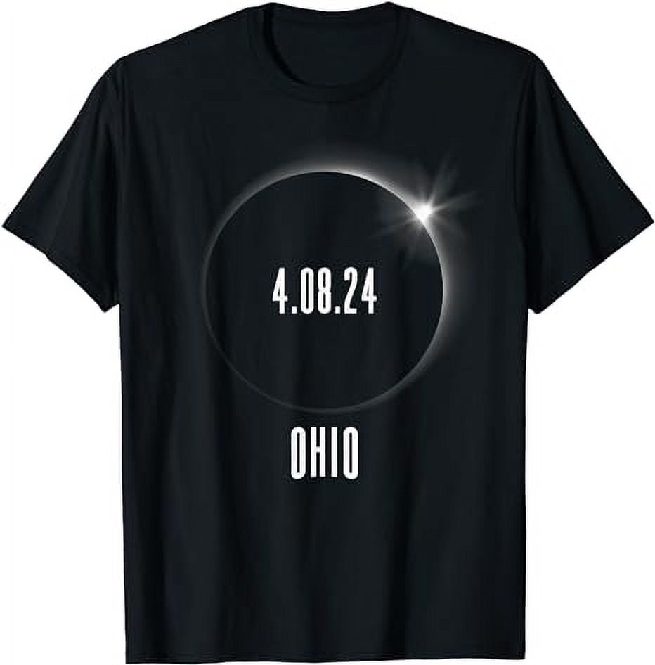 North America Total Solar Eclipse 2024 Ohio USA TShirt