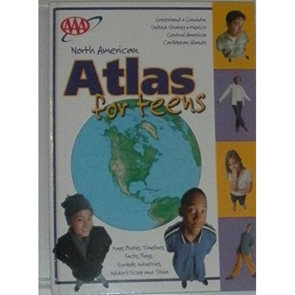 Pre-Owned North American Atlas for Teens 2002, Used [Hardcover]