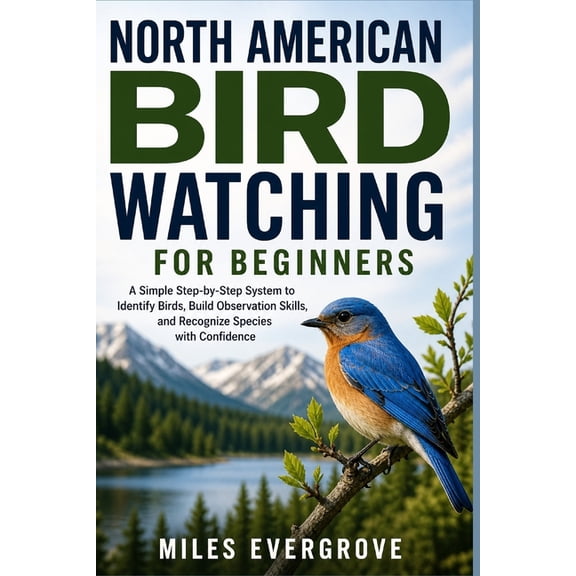 North American Bird Watching for Beginners: A Simple Step-by-Step System to Identify Birds, Build Observation Skills, an, (Paperback)