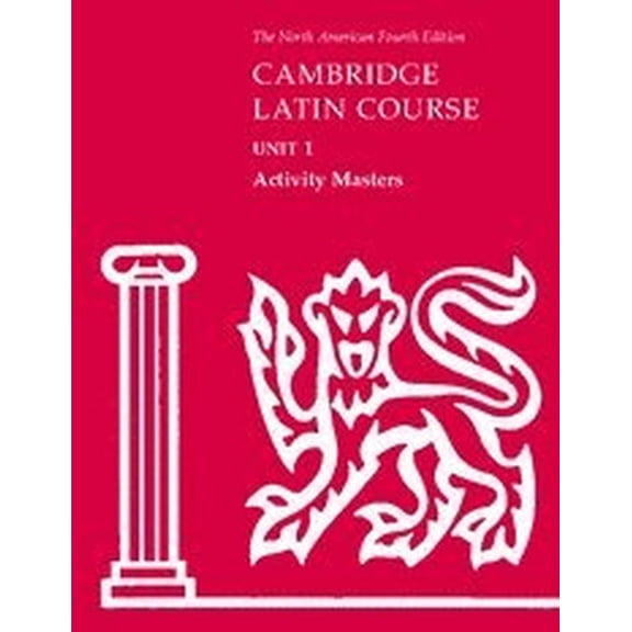 Pre-Owned Cambridge Latin Course Unit 1 Activity Masters (North American Cambridge Latin Course) Paperback