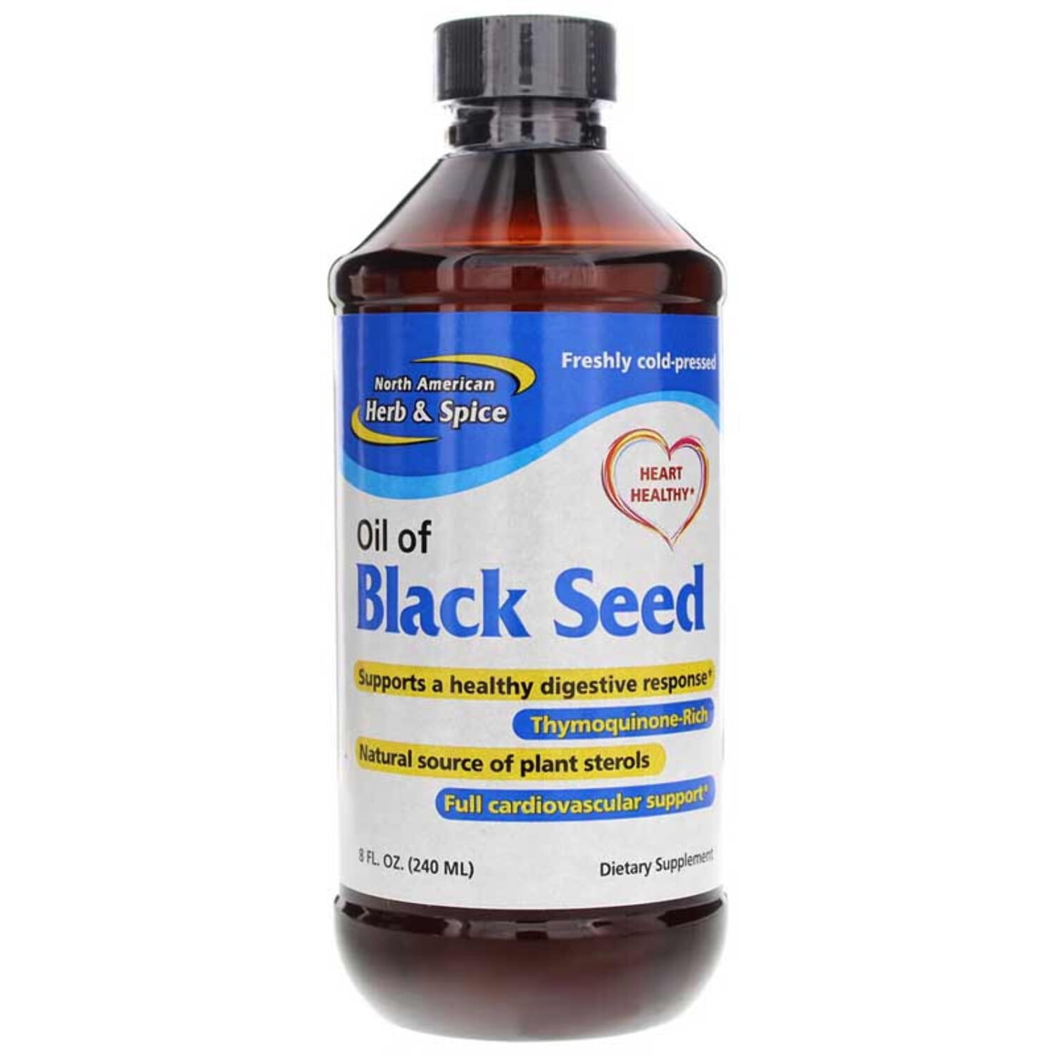 North American Herb & Spice Oil of Black Seed 8 fl oz Liquid
