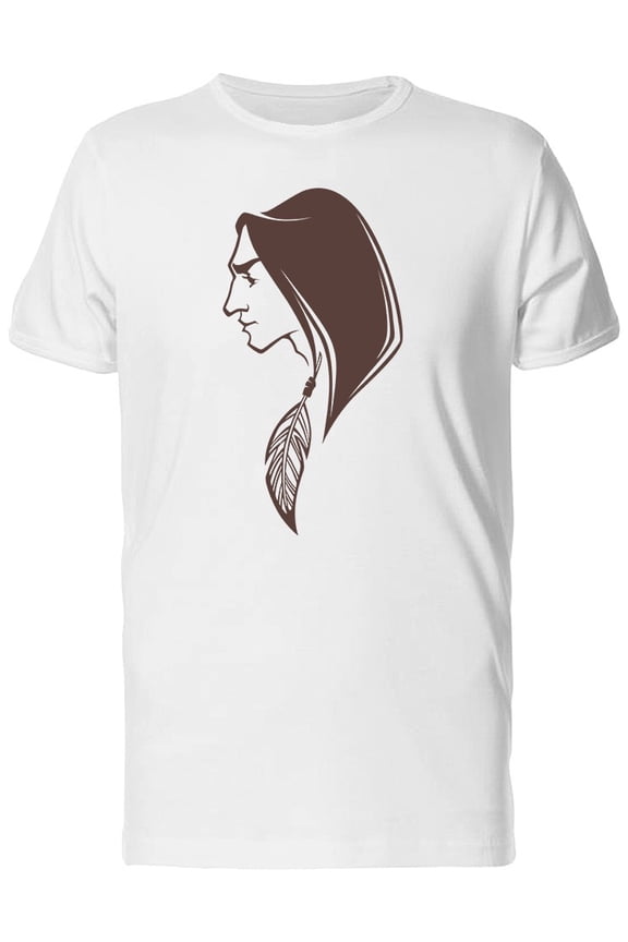 North American Man Portrait T-Shirt Men -Image by Shutterstock, Male Large