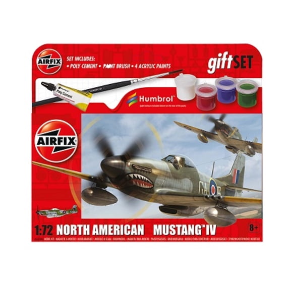 Airfix North American Mustang Mk.IV Gift Set New