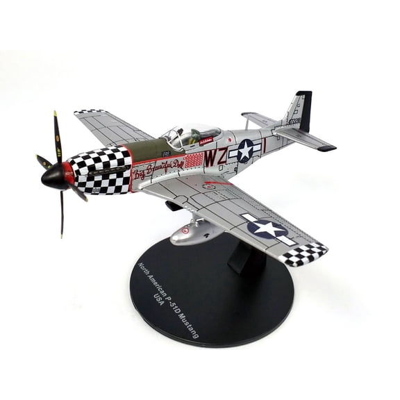North American P-51 Mustang "Big Beautiful Doll" 1/72 Scale Diecast Model