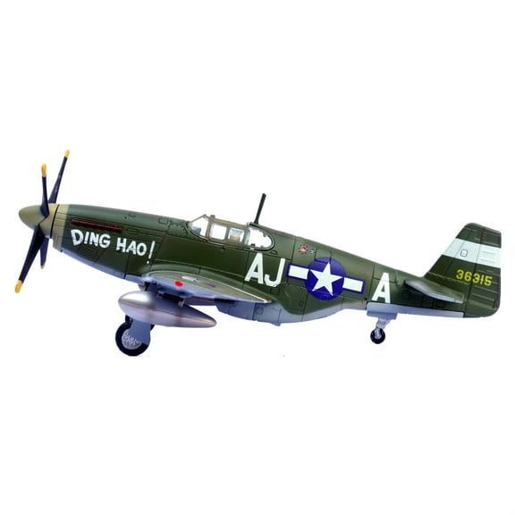 North American P-51B Mustang Aircraft "Ding Hao!" (1944) US Army Air Forces 1/72 Diecast Model by Legion