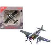 North American P-51B Mustang Aircraft "Shangri-La 336th Fighter Squadron 4th Fighter Group" 1944 United States Army Air Forces 1 72 Diecast Model Airplane by Legion
