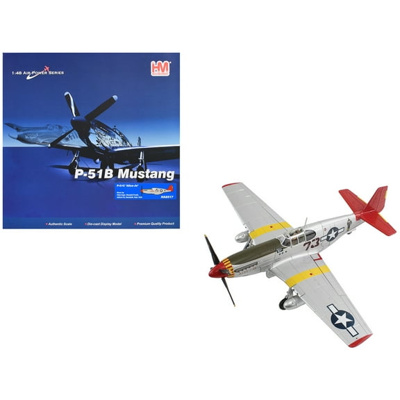 North American P-51C Mustang Fighter Aircraft "Alice-Jo" (1945) US Army Air Force  1/48 Diecast Model by Hobby Master