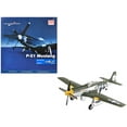 thumbnail image 1 of North American P-51D Mustang Fighter Aircraft United States Army Air Forces "Air Power Series" 1/48 Diecast Model Hobby Master, 1 of 6