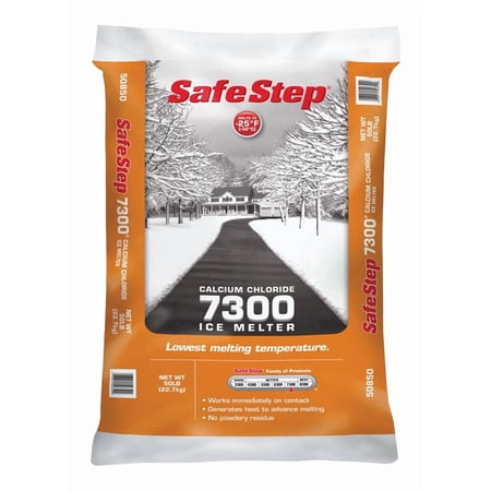 North American Salt 50850 Extreme 7300 Calcium Chloride Ice Melter, 50-Pound