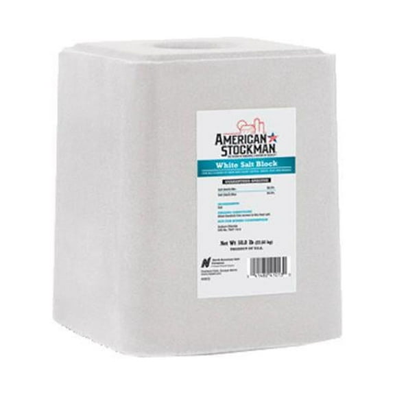 North American Salt White Salt Block 50lb