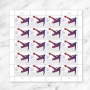 North American Soccer Forever Postage Stamp 1 Sheet of 20 US First Class Sport Country USA 20 Stamps