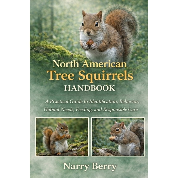 North American Tree Squirrels Handbook: A Practical Guide to Identification, Behavior, Habitat Needs, Feeding, and Respo, (Paperback)