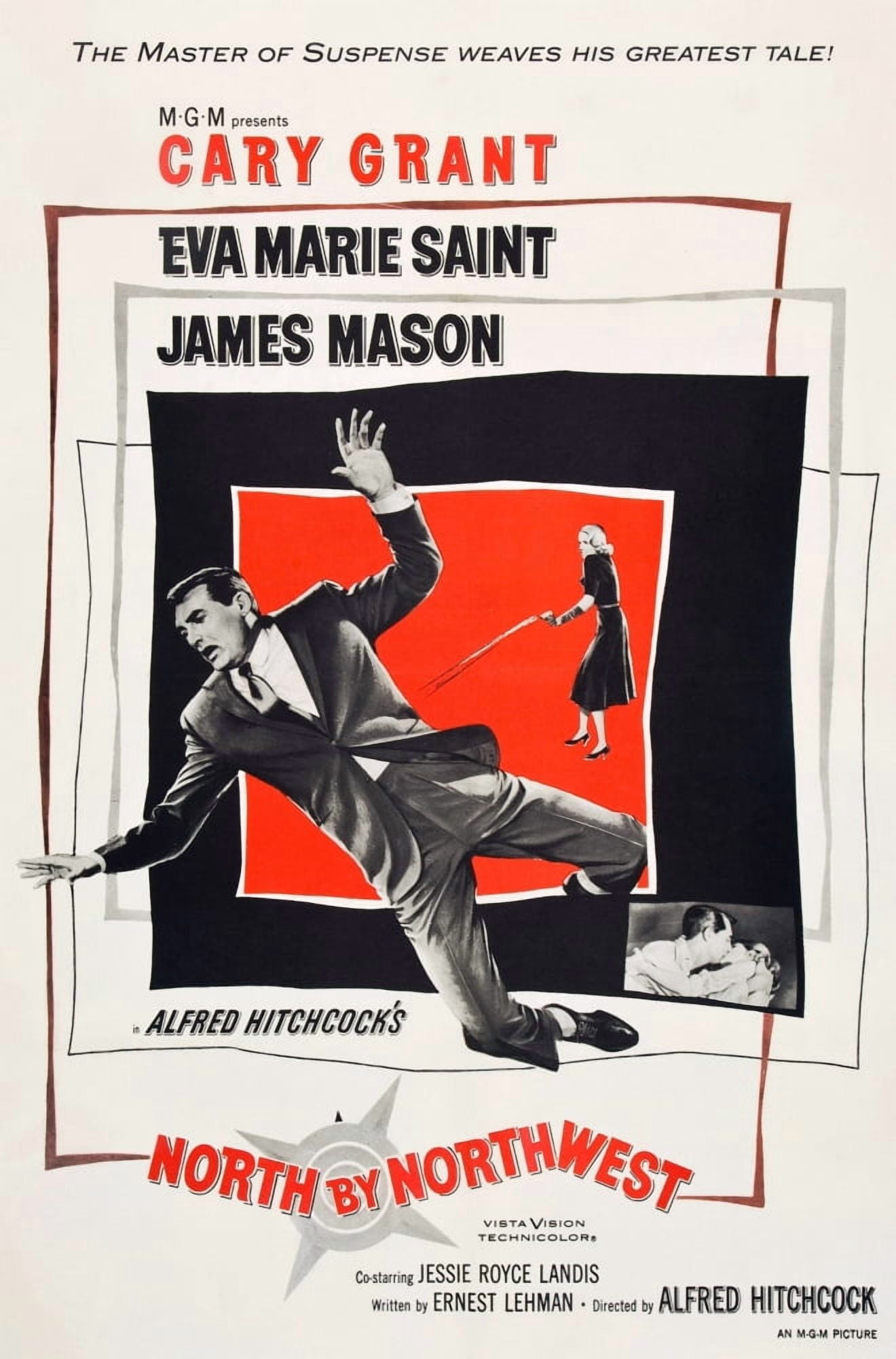 North By Northwest Canvas Art - (11 x 17)