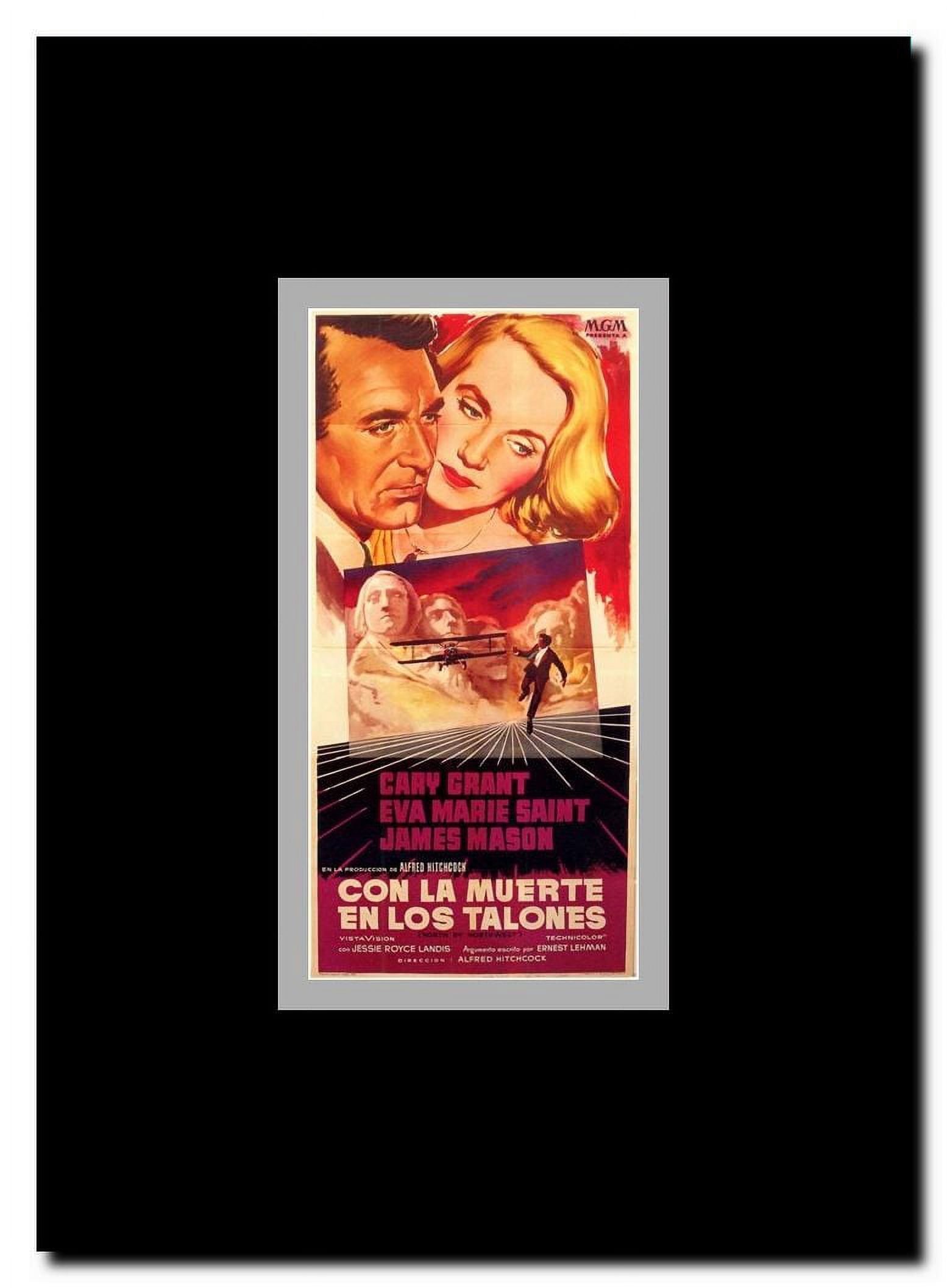 North By Northwest Framed Movie Poster