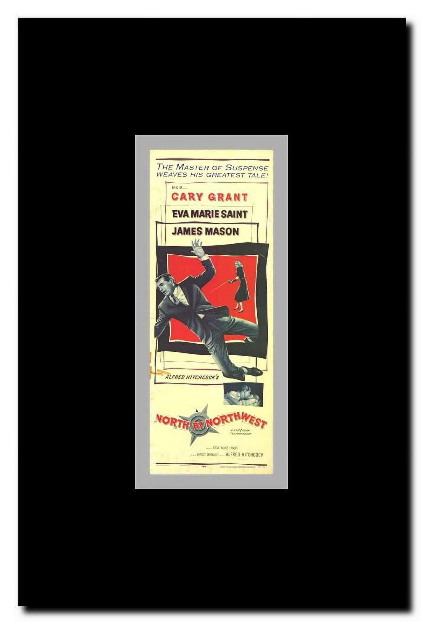 North By Northwest Framed Movie Poster
