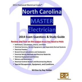 North Carolina 2014 Master Electrician Study Guide (Paperback)