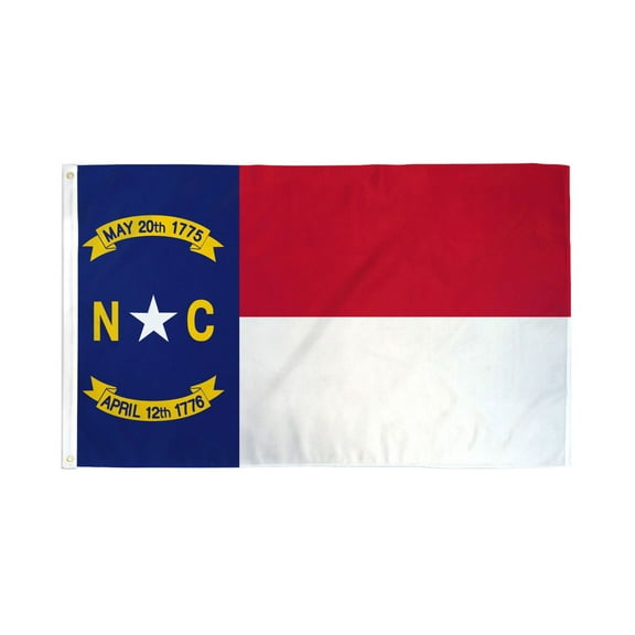 North Carolina 3'X5' State Flag ROUGH TEX 68D Nylon