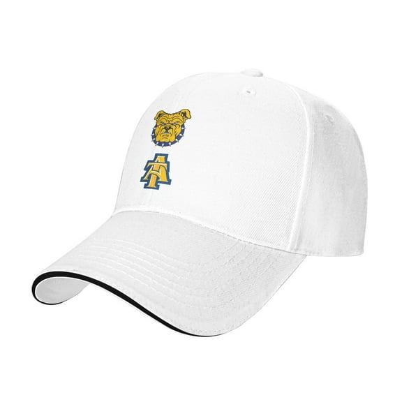 North Carolina A&T Aggies Casual Sandwich Baseball Cap Adjustable For Men For Women