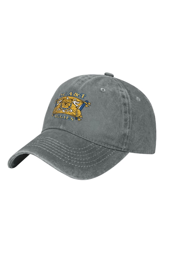 North Carolina A&T Aggies, Hat Adjustable Baseball Cap Cotton Cowboy Hat, Fashionable For Man Woman