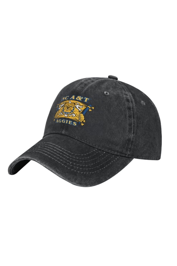 North Carolina A&T Aggies Logo Hat Adjustable Baseball Cap Cotton Cowboy Hat, Fashionable For Man Woman
