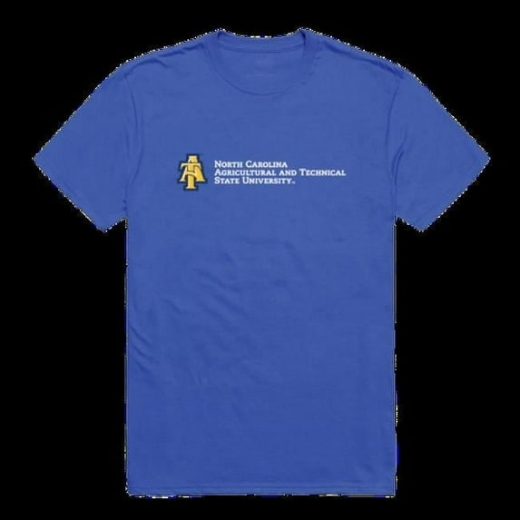 North Carolina A&T State University Aggies Institutional T-Shirt, Royal - Small