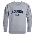 thumbnail image 1 of North Carolina Agricultural & Technical State University Aggies Dad Crewneck Sweatshirt, Heather Grey - Extra Large, 1 of 1