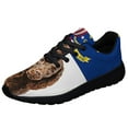thumbnail image 1 of North Carolina Boykin Spaniel Shoes Sneakers Black Size 10, 1 of 7