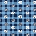 thumbnail image 1 of North Carolina Buffalo Plaid Fleece Crafting Fabric, By The Yard, 1 of 2