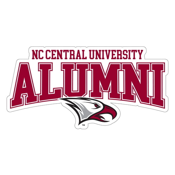 North Carolina Central Eagles Laser Cut Alumni Vinyl Sticker - Officially Licensed (3-Inch)