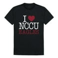 thumbnail image 1 of North Carolina Central University I Love T-Shirt, Black - Extra Large, 1 of 1