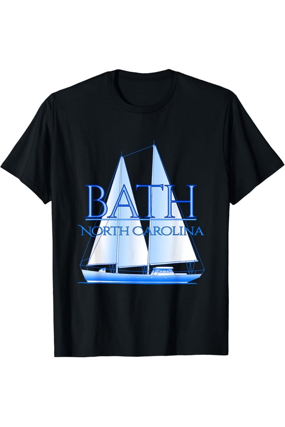 North Carolina Coastal Sail Summer T-Shirt