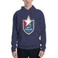 thumbnail image 1 of North Carolina Fc Men Fleece Hoodie Casual Pullover Sweatshirt With Kangaroo Pocket, 1 of 6