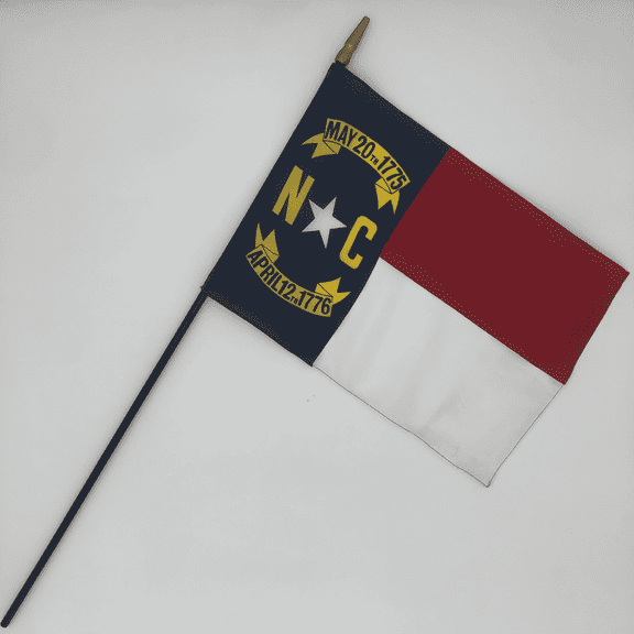 North Carolina Flag 12" X 18" (12PK)