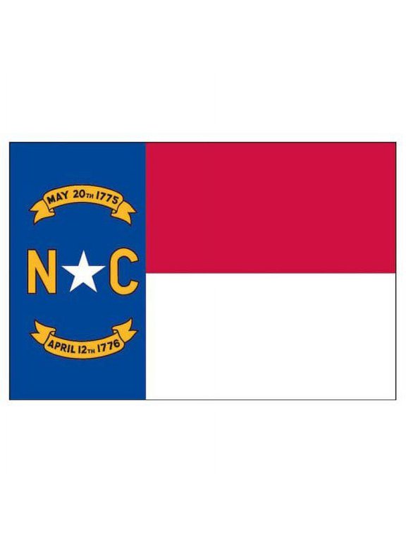 3ft x 5ft Nylon North Carolina Flag